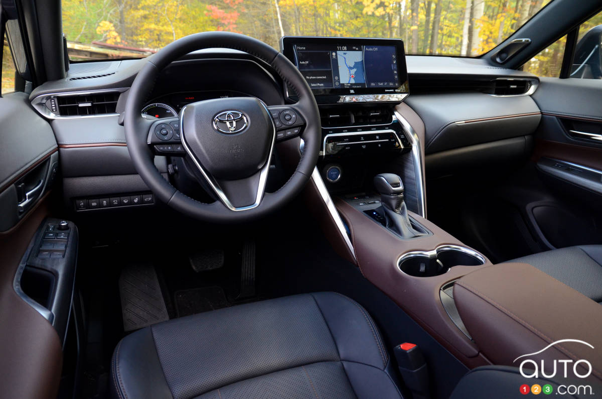Toyota Venza 2021, intérieur